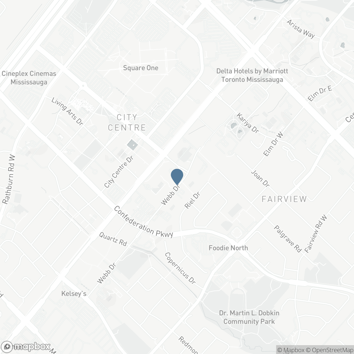 1401 - 3880 DUKE OF YORK BOULEVARD, Mississauga, Ontario L5B 4M7